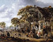 A Village Street Scene